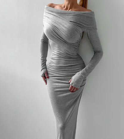 One-Shoulder Bodycon Dress for Women