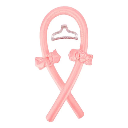Heatless Curling Rod Headband No Heat Silk Curls Ribbon Hair Rollers Sleeping Soft Headband Lazy Hair Curlers Hair Styling Tools