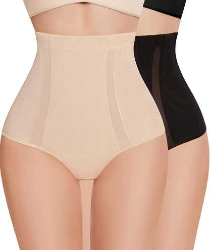SIMIYA Thong Shapewear Tummy Control for Women High Waisted Cincher Body Shaper Stomach Thong Shapewear Underwear Panties